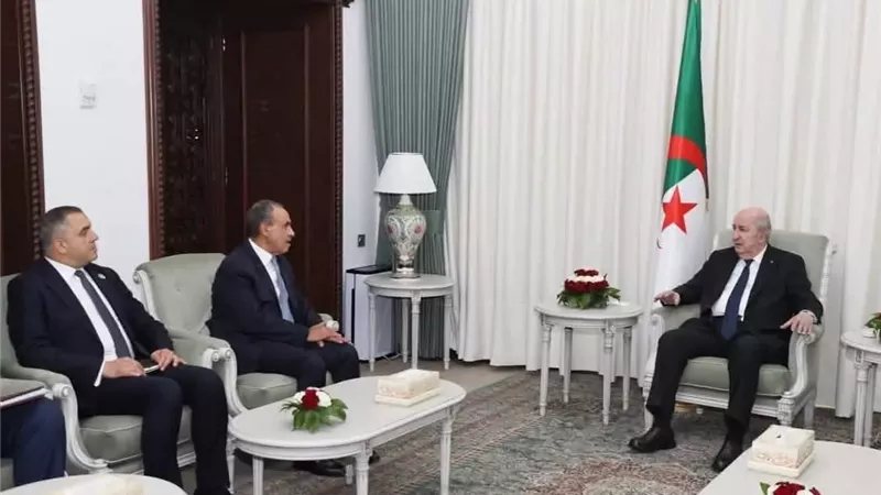 وزير الخارجية يلتقي رئيس الجزائر ويؤكدان الحرص على تعزيز التعاون بين البلدين (صور)