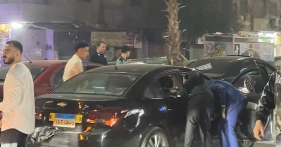 الأمن يفحص فيديو الشماريخ وتعطيل المرور بشارع الشيشيني في المريوطية