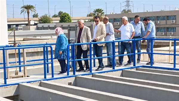 بتكلفة 400 مليون جنيه، بدء التشغيل التجريبي لتوسعات محطة مياه شمال حلوان