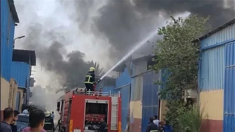 الماس الكهربائي وراء حريق هنجرين بالمرج، تفاصيل تقرير المعمل الجنائي