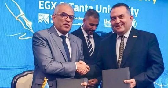 رئيس جامعة طنطا يوقع بروتوكول تعاون مع البورصة المصرية لتعزيز الثقافة المالية للطلاب