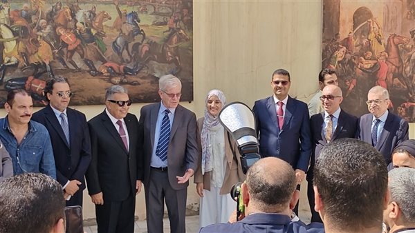 أسر فيها ملك فرنسا، محافظ الدقهلية والسفير الأمريكي يتفقدان دار ابن لقمان بالمنصورة