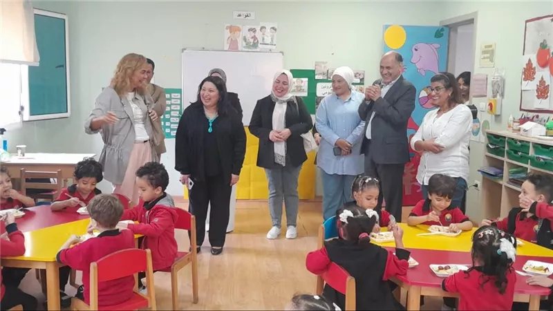 نائبة وزيرة التضامن تتابع برامج تأهيل الأطفال للمدارس بحي الأسمرات