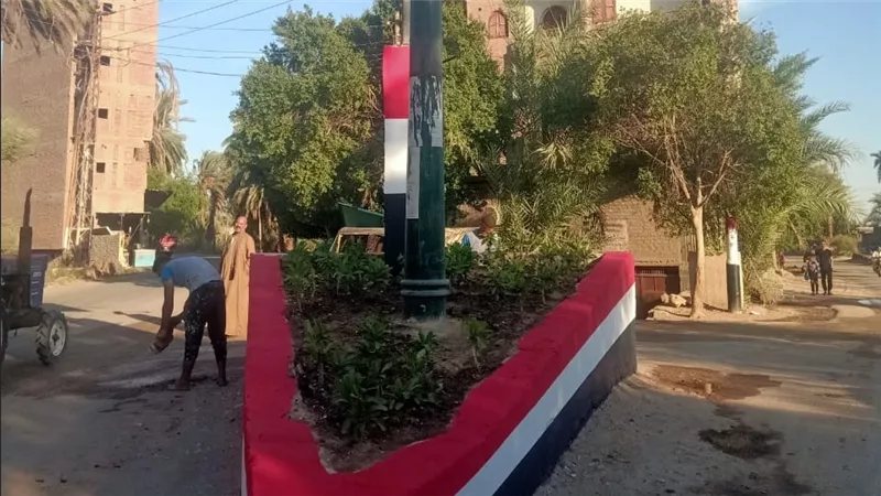استمرار أعمال تجميل وتشجير ورفع كفاءة شوارع أسيوط ضمن مبادرة "بلدنا جميلة"