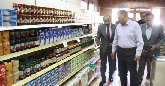 محافظ القليوبية يتفقد «دلتا ماركت» لمتابعة مبادرة خفض أسعار السلع