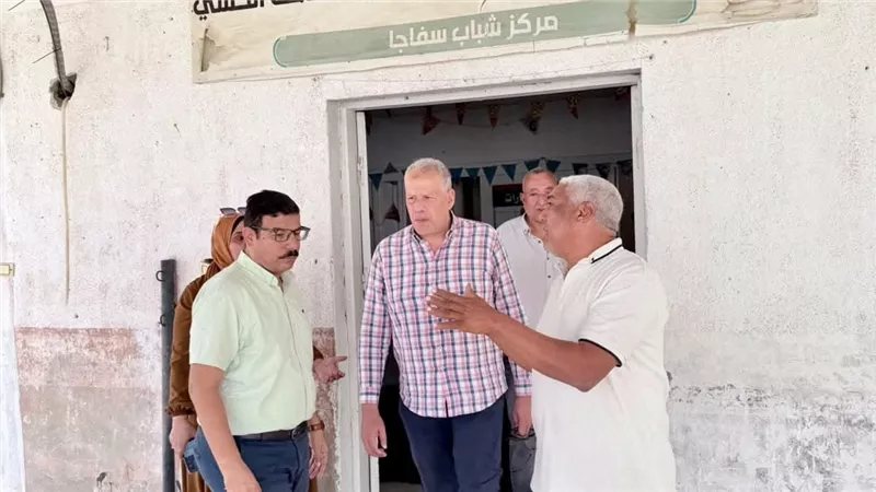 وكيل وزارة الشباب والرياضة يتفقد منشآت سفاجا ويشهد احتفالية انتصارات أكتوبر