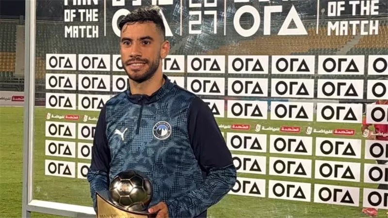 ناصر ماهر رجل مباراة بيراميدز وطلائع الجيش في الدوري المصري