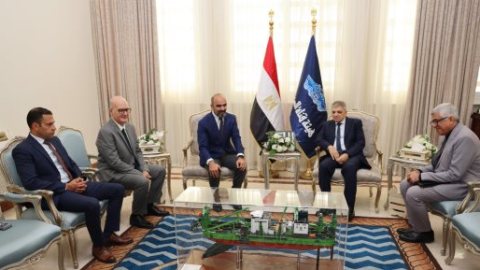 قناة السويس تبحث سُبل التعاون مع شركة DEME البلجيكية