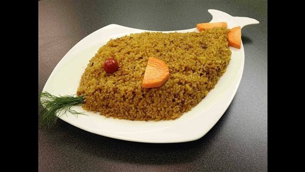 طريقة عمل رز الصيادية مفلفل زي المطاعم