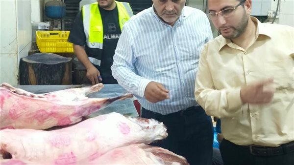 ضبط 2.25 طن لحوم ومصنعات غذائية مخالفة في حملة رقابية بغرب شبرا الخيمة