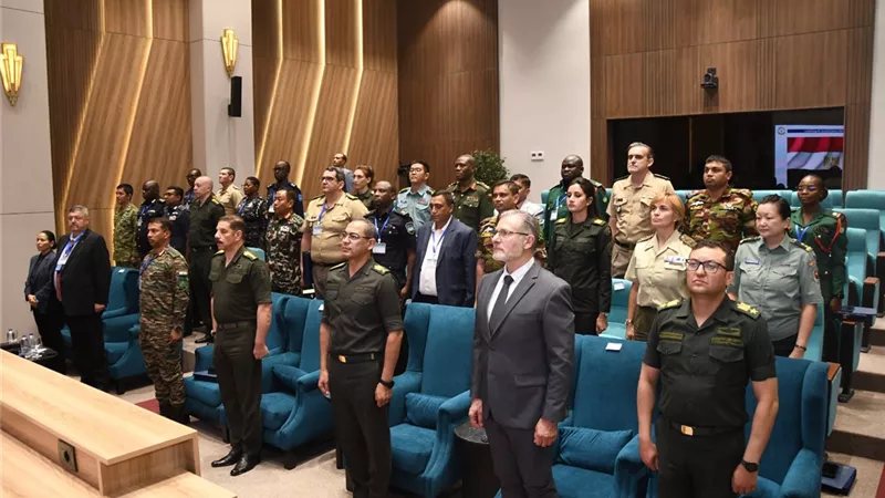 القوات المسلحة تختتم دورة دولية لكبار المخططين الوطنيين لعمليات الأمم المتحدة لحفظ السلام
