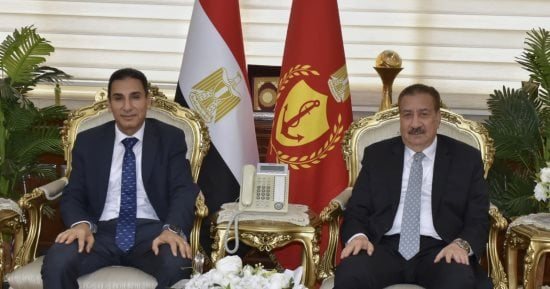 محافظ بورسعيد يستقبل النائب التنفيذى للجهاز القومى لتنظيم الاتصالات
