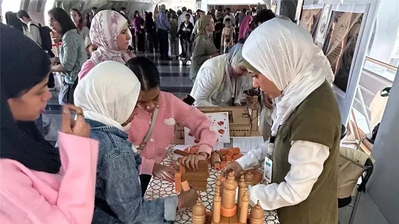 متحف الحضارة يحتفي باليوم العالمي للتراث غير المادي بفعاليات فنية وحرفية