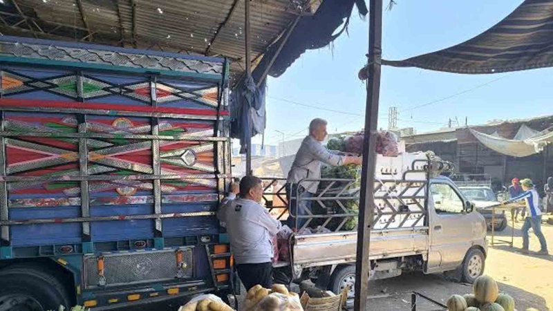 شح المازوت وغلاؤه يُضاعف أجور نقل الخضر بدمشق
