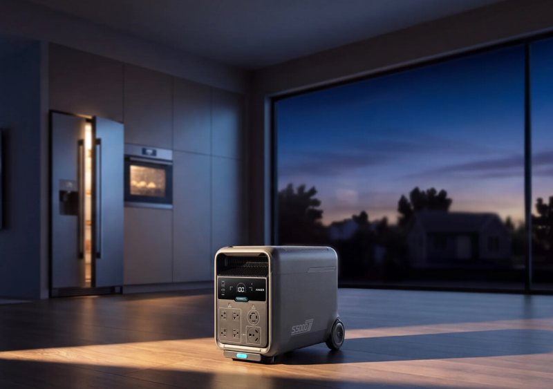 Anker تطلق محطة الطاقة SOLIX S5000 ببطارية 5kWh تشحن بالكامل في 99 دقيقة