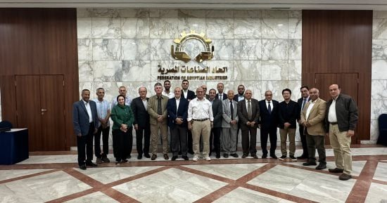 شعبة مصنعى الاسطمبات تبحث مع وفد برازيلي إنشاء مدرسة فنية لتوطين الصناعة في مصر