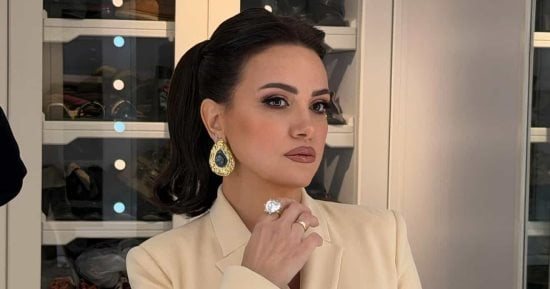 ريهام عبد الغفور تشارك في تشييع جثمان والد أبناء شقيقتها