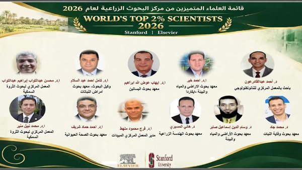 إنجاز مصري جديد.. 11 عالما من البحوث الزراعية في قائمة الأكثر تأثيرا عالميا