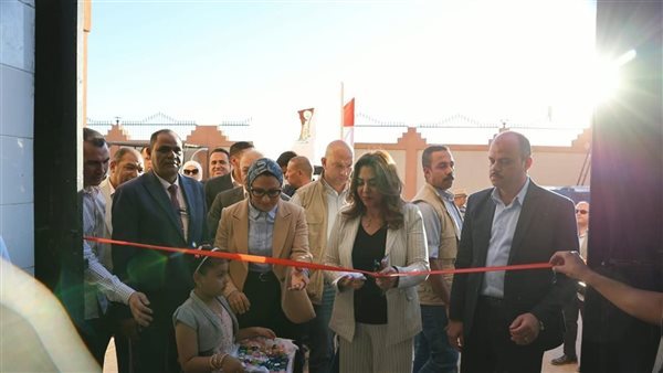 بتكلفة 21 مليون جنيه، منال عوض تفتتح مجزر موط المطور بالوادي الجديد