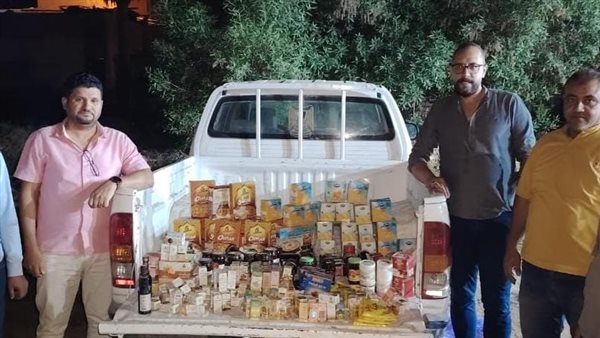 التحفظ على 360 عبوة معسل مجهول المصدر في حملة تموينية بالفيوم