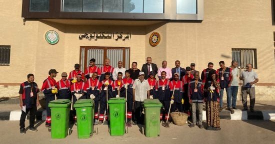 محافظ الدقهلية يتابع انطلاق أعمال شركة نظافة جديدة بمدينة السنبلاوين