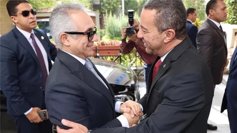 محافظ المنوفية يستقبل وزير العدل لافتتاح مكتب الشهر العقاري ووضع حجر أساس نادي القضاة