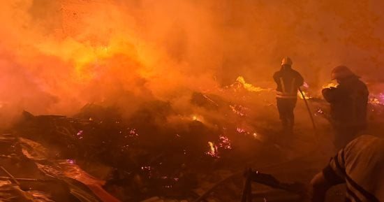 حريق هائل بمصنع للمعادن في كوريا الجنوبية.. والرئيس يوجه بتكثيف جهود الإنقاذ