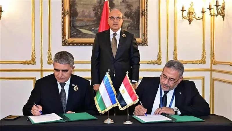 مصر وأوزبكستان توقعان مذكرة تفاهم لتعزيز البحوث المائية وتحديث نظم الري