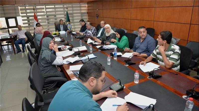 نائب محافظ الدقهلية يترأس اجتماع لجنة التصرفات العقارية لبحث طلبات مستثمري جمصة