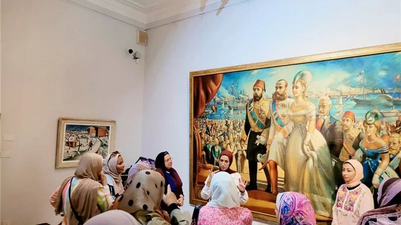 الفنون التشكيلية وأيكوم مصر تطلقان المرحلة الثانية لدعم ذوي الهمم بمتحف محمود سعيد