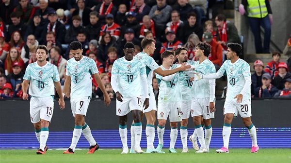 لياو بالرقم 7، تشكيل البرتغال الرسمي ضد الدنمارك في دوري الأمم الأوروبية