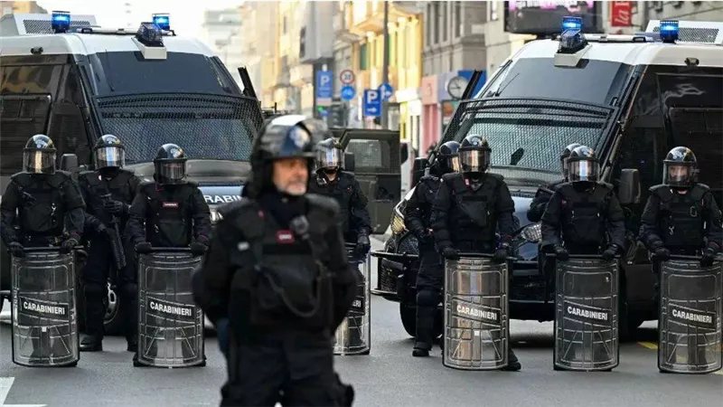 إيطاليا تشتعل، تظاهرات جديدة في 5 مدن