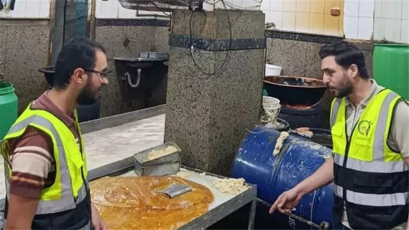 ضبط طن و800 كيلو حلاوة طحينية مشتبه في صلاحيتها بطنطا خلال احتفالات مولد السيد البدوي
