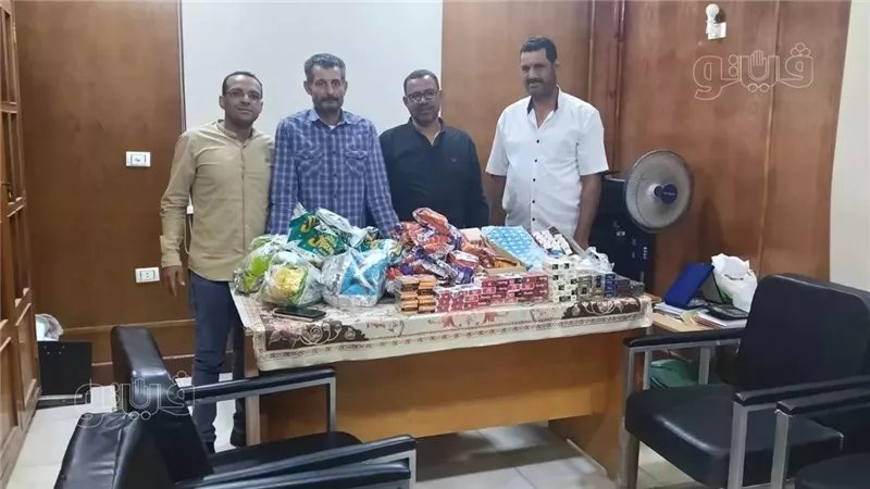 ضبط 244 عبوة منتهية الصلاحية وتحرير 4 محاضر تموينية بالوادي الجديد