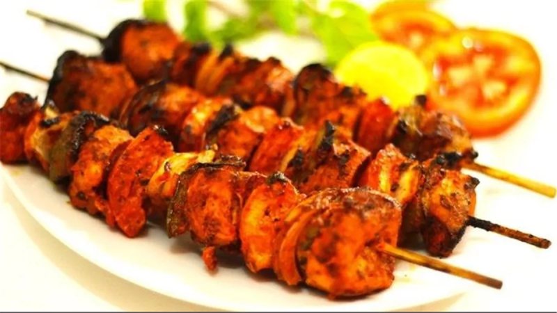 طريقة عمل الشيش طاووق في البيت بتتبيلة المطاعم