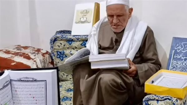كتب المصحف بخط يده 11 مرة، وفاة الشيخ رضا محمد ريدي بالمنيا عن عمر 80 عامًا