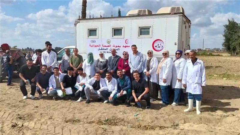 بيطري الإسماعيلية يطلق قافلة علاجية مجانية في القصاصين (صور)