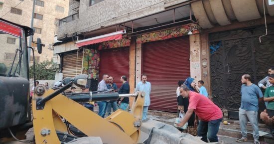 حملة تسفر عن التحفظ على 250 حالة إشغال وغلق وتشميع 12 محلًا مخالفًا بالإسكندرية