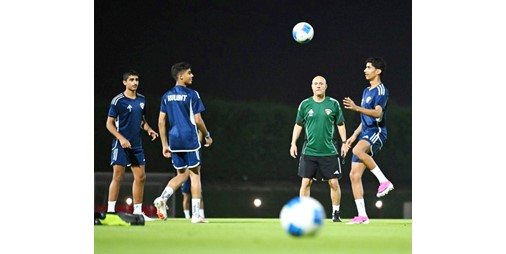 «أزرق الناشئين» يلاقي مصر في بطولة الخليج