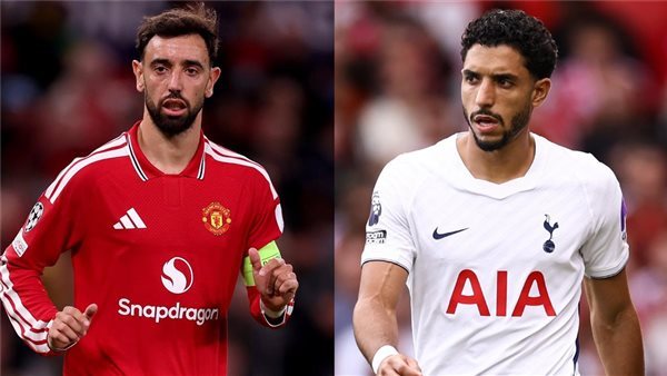 مرموش أساسيًا مع توتنهام وبرونو يقود مانشستر يونايتد.. التشكيل المتوقع