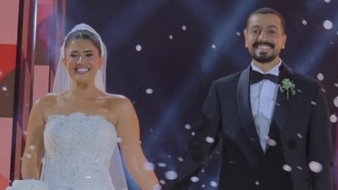 ديانا هشام تحتفل بزفافها وسط أجواء رومانسية وحضور الأهل والأصدقاء