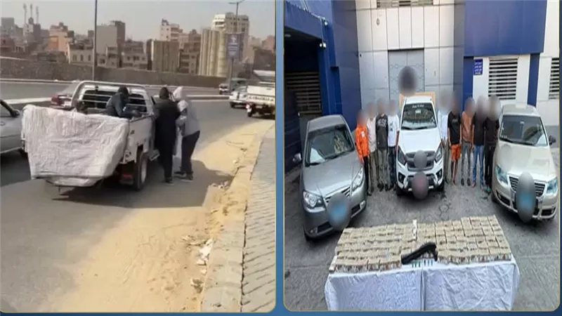 من المراقبة إلى تنفيذ الجريمة وسقوط المتهمين، كواليس سرقة 8 ملايين جنيه من شركة رجل أعمال بالمقطم