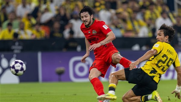 دوري أبطال آسيا للنخبة، شباب الأهلي يتقدم على اتحاد جدة 0/2 في الشوط الأول