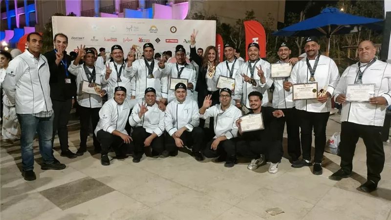 مصر للطيران للخدمات الجوية تحصد 28 ميدالية وجائزتي التميز وأفضل فريق طهاة