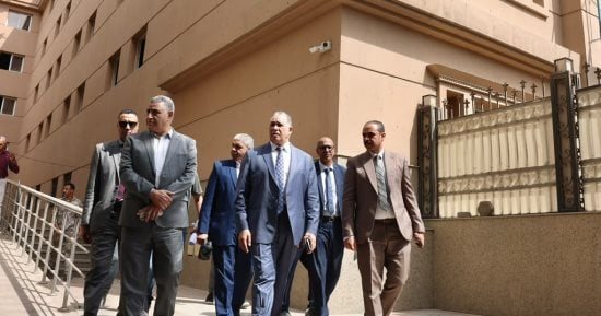 نقيب المحامين يتابع اللمسات الأخيرة لمبنى النقابة الجديد تمهيدًا لافتتاحه