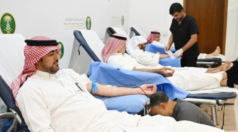 بيئة الشرقية تشارك في الحملة الوطنية للتبرع بالدم "اقتداء وعطاء"