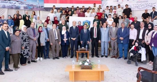 مشاركة مميزة لجامعة دمنهور بمعرض دمنهور للكتاب فى دورته التاسعة