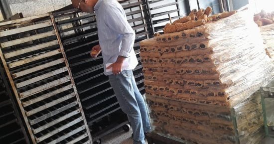 ضبط 3 أطنان دقيق بلدى مدعم فى مخبز بالإسماعيلية