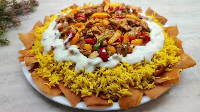 طريقة عمل فتة الشاورما في البيت بخطوات سهلة وطعم المطاعم