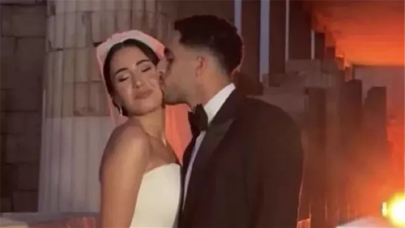 اللقطات الأولى من حفل زفاف مصطفى شوبير حارس الأهلي